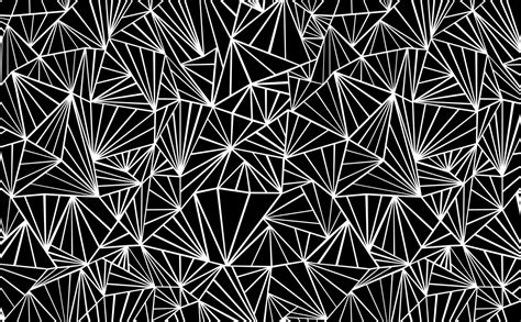 Black Geometric Pattern Wallpaper for Walls – WallsNeedLove