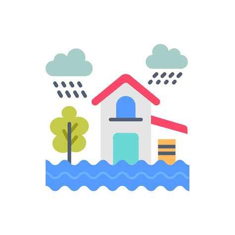 Flood icon in vector. Illustration 24245447 Vector Art at Vecteezy