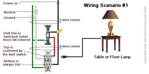How to Wire a Switched Outlet with Wiring Diagrams