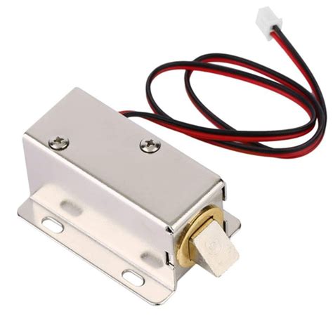 DC 12V Solenoid Electric Door Lock – Naba Tech Shop