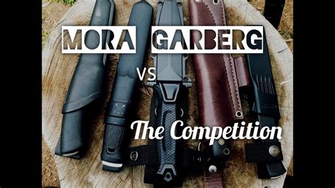 Mora Garberg Full Tang Knife - Comparison Blades - YouTube