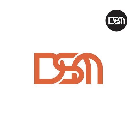 Letter DSM Monogram Logo Design 29319227 Vector Art at Vecteezy