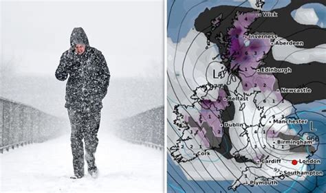 Met Office Forecast latest: Snow warning issued for UK - Will it snow near YOU? | Weather | News ...