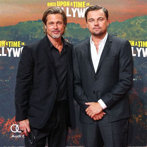 Brad Pitt und Leonardo DiCaprio im Interview: Über Erfolg und Angst ...