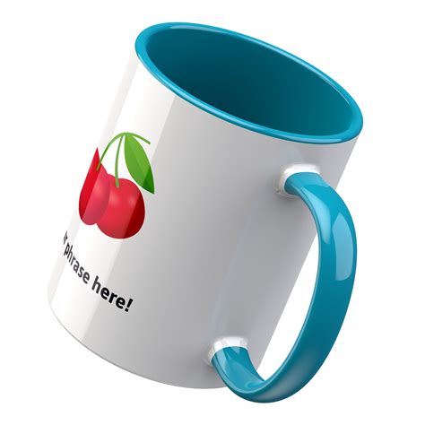 Personalised 11oz Emoji Mug Featuring Cherries Emoji - Etsy