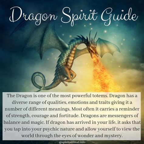 Dragon Spirit Animal - Spirit Animal Info | Animal totem spirit guides ...