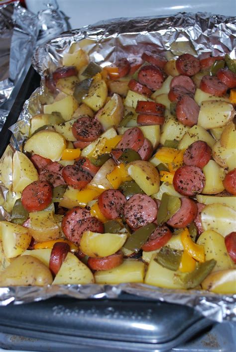 Eckrich Sausage recipes - Smoked Sausage And Potato Bake... # ...