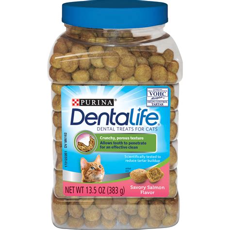 Purina Dentalife Savory Salmon Flavor Dental Treats for Cats 13.5 oz. Canister | Shop Your Way ...