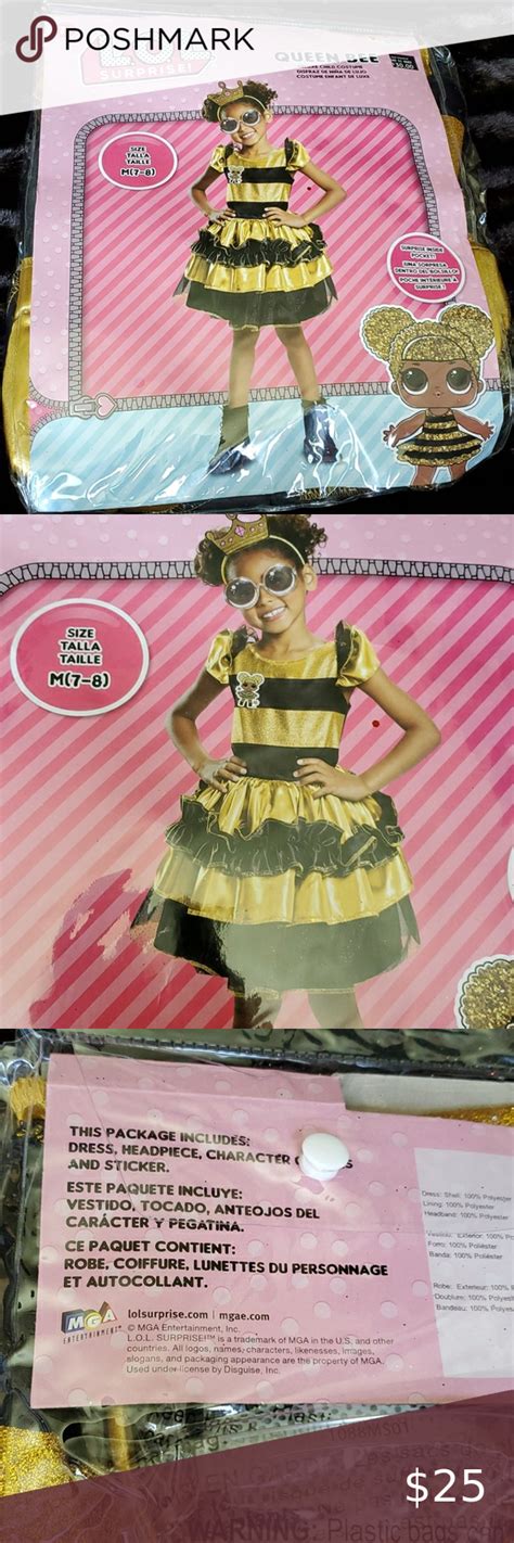 🆕️ LOL SURPRISE QUEEN BEE COSTUME 🐝 | Queen bee costume, Bee costume, Cute costumes