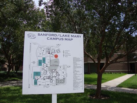 Seminole State Sanford Campus Map - Time Zones Map