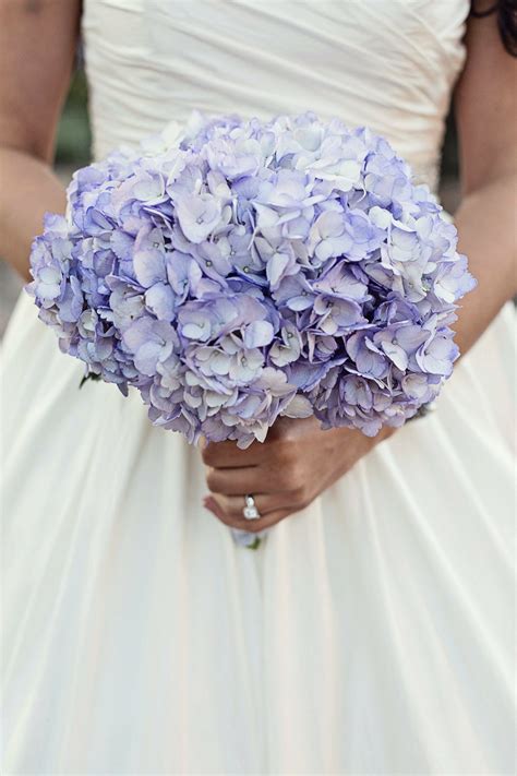 Purple Hydrangea Bridal Bouquet