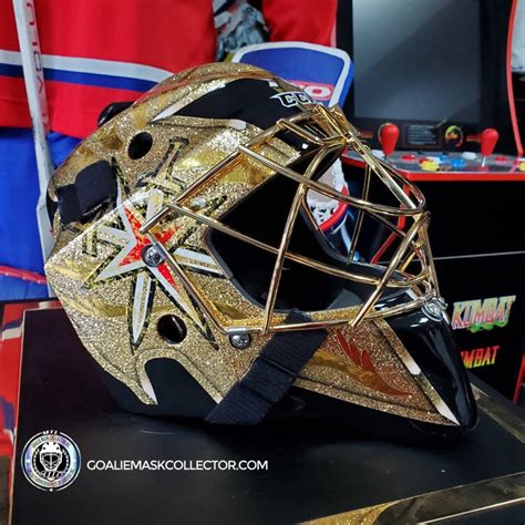 Marc-Andre Fleury Goalie Mask "Game Ready" Las Vegas Golden Knights Pa – Goalie Mask Collector