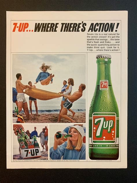 Vintage 7up Ads 1950s and 1960s Several Styles Original - Etsy