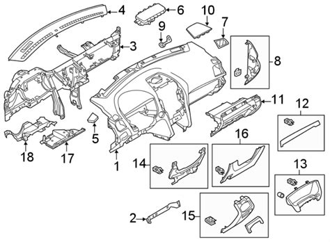 2019 Ford Explorer Dashboard Panel - FB5Z7804320BA | Lakeland Ford ...