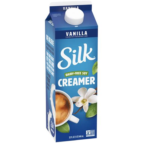 Silk Vanilla Soy Milk Liquid Coffee Creamer - Shop Coffee Creamer at H-E-B