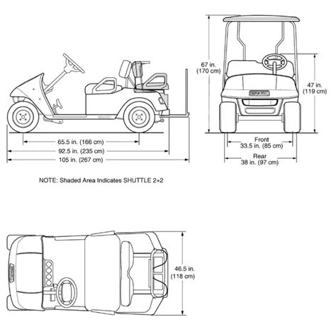 How Wide is a Golf Cart? (Exact Dimensions Inside) | Ezgo golf cart, Golf carts, Golf cart batteries