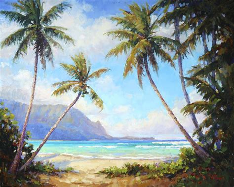 Hanalei Bay Painting by Jenifer Prince - Fine Art America