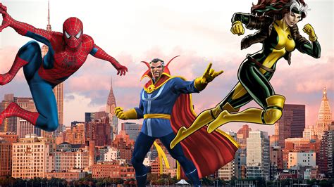 8 of The Best Marvel Heroes, from Spider-Man to Rogue - TeeChu