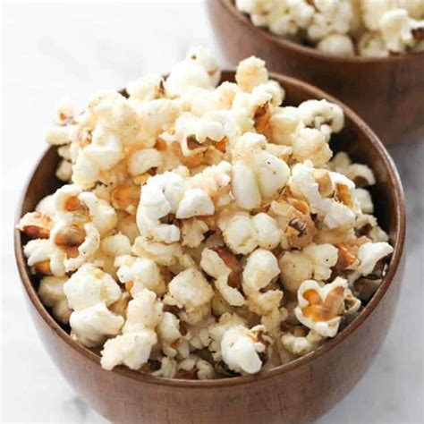 Cinnamon Sugar Popcorn - Cook it Real Good