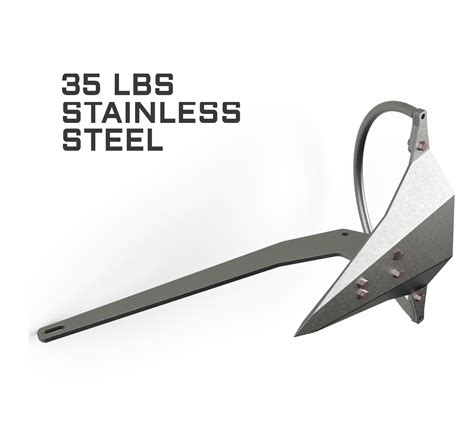 35 lbs Stainless Steel Mantus Anchor - Mantus Marine