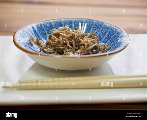 Korean food Stir-fried anchovies Stock Photo - Alamy