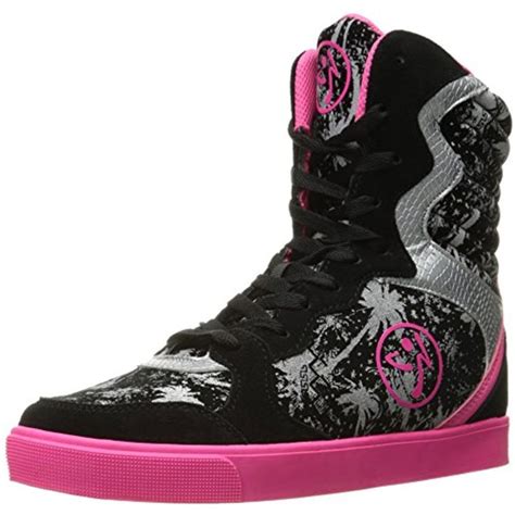 ZUMBA Women's Street Elevate Fashion Dance Workout Shoes with High ...