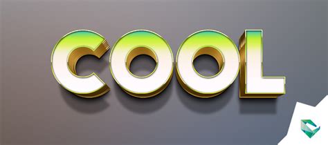 Cool - Free 3D Text Effect - - Fribly