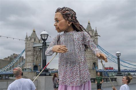 Walk With Amal: Giant Puppet Will Walk From Syria To London