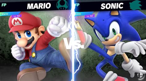 Mario vs. Sonic (Super Smash Bros. Ultimate) by Advanceshipper2021 on ...