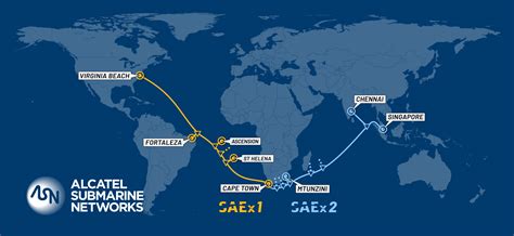 SAEx and Alcatel Submarine Networks Begin Survey for a New Submarine ...