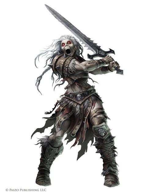 Pathfinder: Rage Wight | Undead warrior, Fantasy monster, Fantasy art