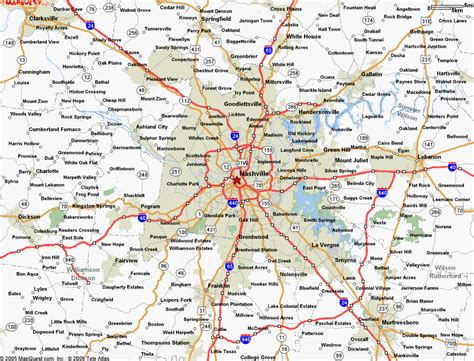 Map of Nashville TN | Nashville map, Pittsburgh pennsylvania, Map