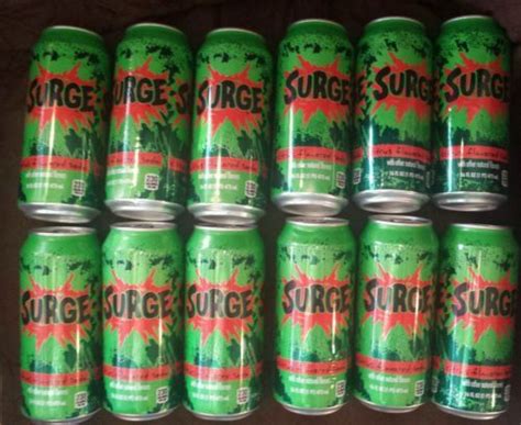 SURGE SODA 16 OZ CANS--12 UNOPENED CANS!! | #1084361876