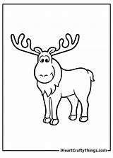 Free Printable Moose Coloring Pages sketch template