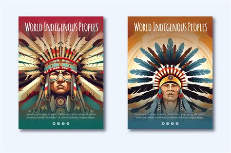 Indigenous People Day Poster Design Graphic by Darwin Vectorian · Creative Fabrica