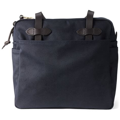 Filson Navy Tote Bag With Zipper 11070261 | AUS Store