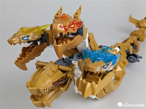 LEGO Ninjago 71774 Lloyd's Golden Ultra Dragon - TBB Review - 32 - The ...