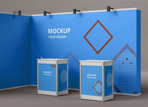 Exhibition Booth Mockup