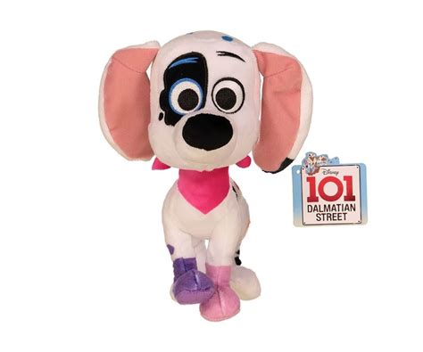 DISNEY 101 DALMATIAN STREET DOG 10" SOFT PLUSH STUFFED TOY DOLLY DYLAN DANTE | eBay