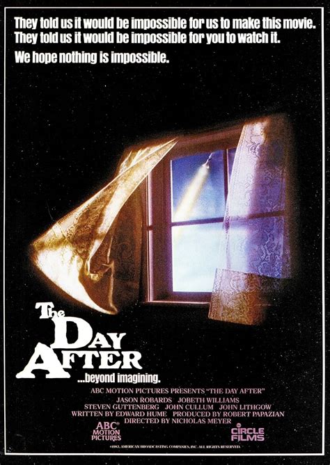 The Day After (TV Movie 1983) - IMDb