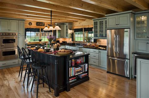 Log Cabin Kitchen Ideas | Dandk Organizer