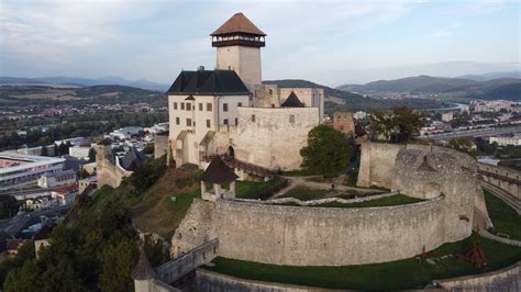 Aerial View of the Trencin Castle, Slovakia · Free Stock Photo