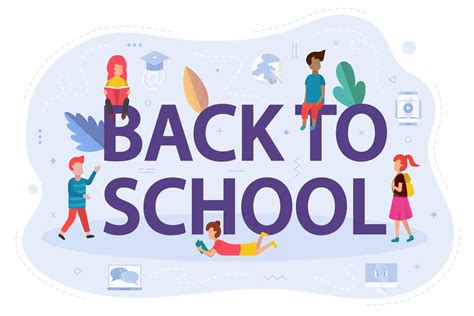 Back to School Background Vector Design - GraphicSurf.com