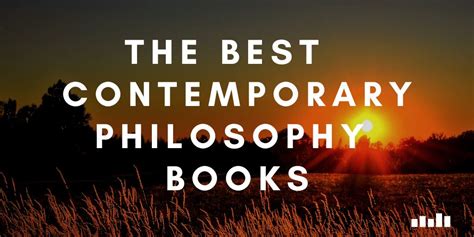 Contemporary Philosophy - Five Books Expert Recommendations