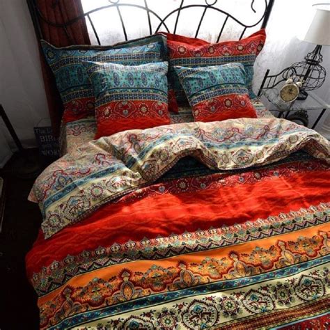 Boho Chic Bedding Sets, Bohemian Style Bedding are Comfy Bedding