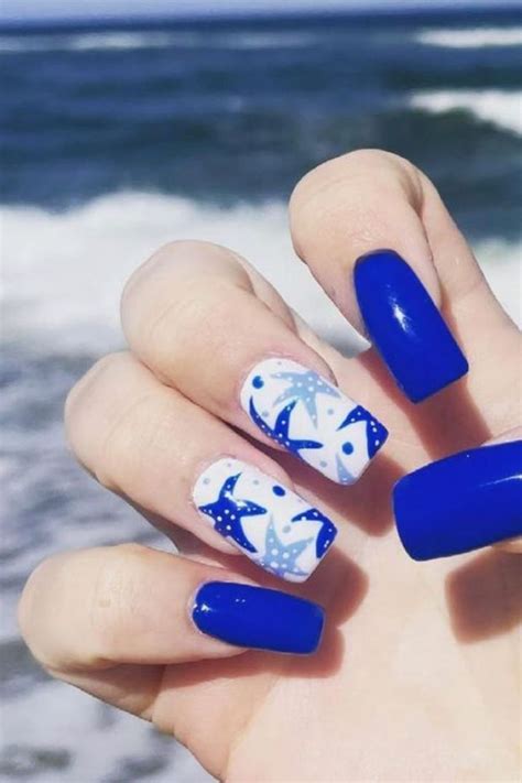 Dive into Summer with These 19 Stunning Starfish Nail Designs | Polish and Pearls