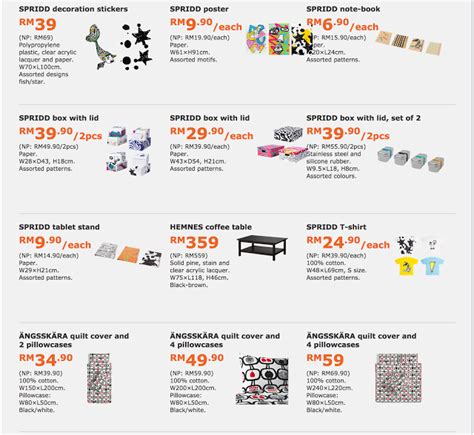 IKEA Family Member 42+ Furniture Items On Discount Sale Until 4 June 2017 - Harga Runtuh ...