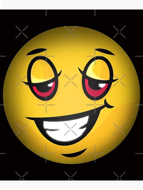 "Smiling emoji sticker " Poster for Sale by Graf1986 | Redbubble