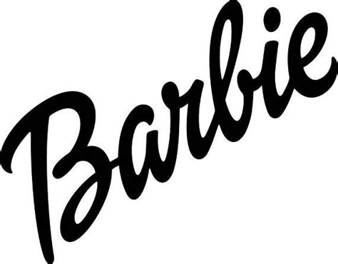 Barbie Svg Barbie Silhouette Silhouette Svg Barbie Logo Font Svg ...