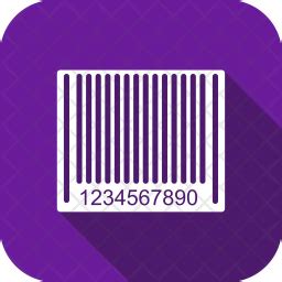 Barcode Icon - Download in Glyph Style